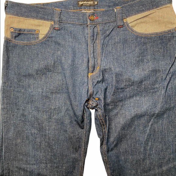 Betabrand Chef Jeans by Chris Cosentino Mens Dark Wash Blue Denim 40 x 30 - Picture 4 of 6